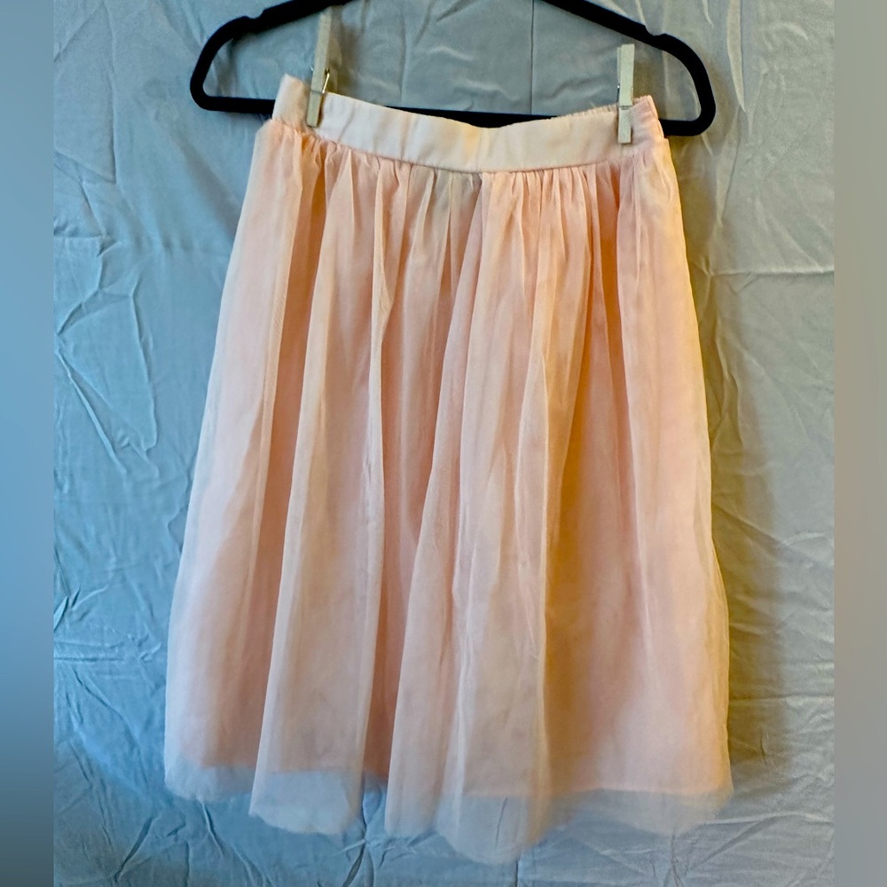 Vintage ballet like skirt in a blush color vintage ballerina pink